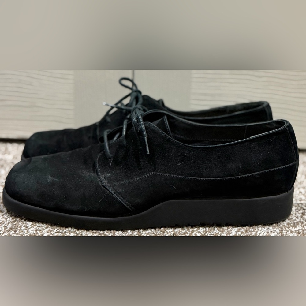 Rockport Oxford Shoes Womens 10M Black Leather Lace Up Shoes Derby